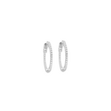 Everyday 4 Claw Diamond Hoops