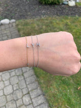 Diamond Initial Bracelet