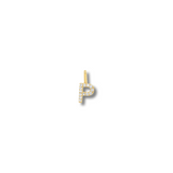 Mini Diamond Initial Pendant