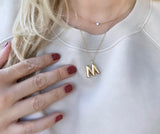 Bubble Initial Pendant