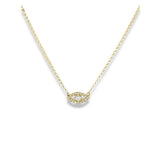 Diamond Evil Eye Necklace