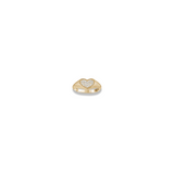 Diamond Heart Signet Ring