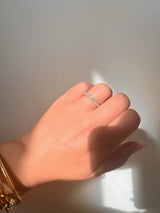 Half Diamond Eternity Band