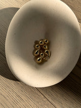 MEDIUM GOLD DROP EARRINGS