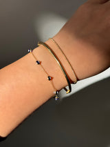 Mini Diamond Cut Ball Bracelet