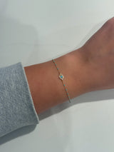 Beaded Enamel Evil Eye Bracelet