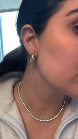 MEDIUM GOLD DROP EARRINGS