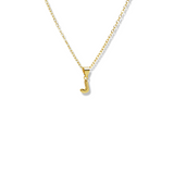 3D Mini Bubble Initial Necklace