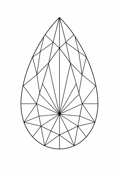 Pear Diamond