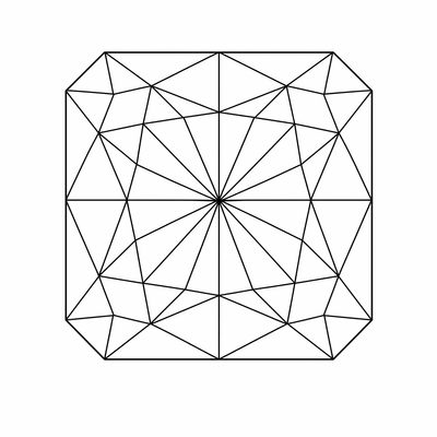 Square Radiant Diamond