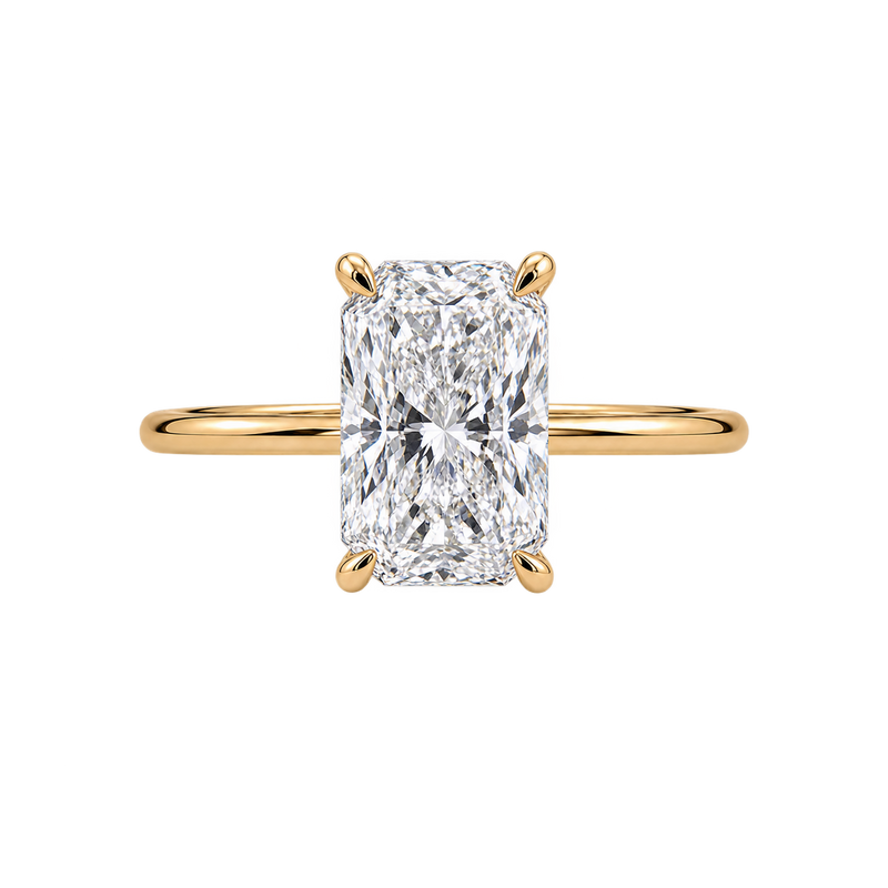 Elongated Radiant Diamond