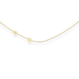 Assymetrical Initial Multiple Initial Necklace
