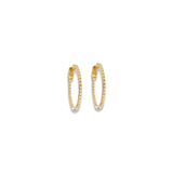 Everyday 4 Claw Diamond Hoops