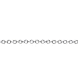 Asymmetrical Flat Initial Evil Eye Necklace