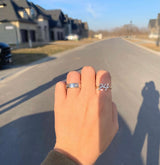 Diamond Number Ring