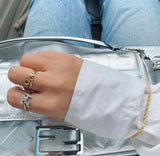 Diamond Number Ring