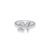 Diamond Number Ring