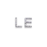 Diamond Initial Studs