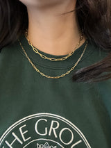 Mini Paperclip Necklace