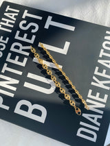 Large Puff Anchor Bracelet
