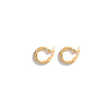 Mini Twisted Hoops