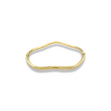 Thick Wave Bangle