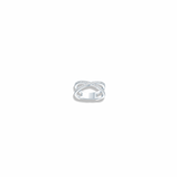 Diamond Criss Cross Ring
