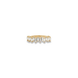 Mismatched Diamond Baguette Band