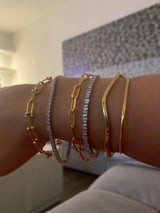 Thick Wave Bangle