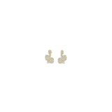 Mini Diamond Serpent Studs