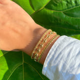 Puff Anchor Bracelet