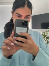 Flex Initial Gem Ring