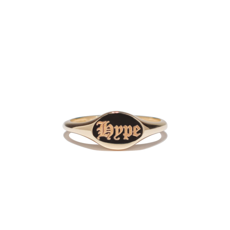Oval Engraved Ring