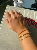 Puff Anchor Bracelet