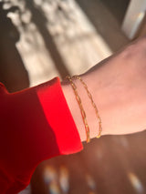 Extra Mini Paperclip Bracelet