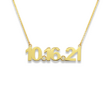 Custom Date Necklace