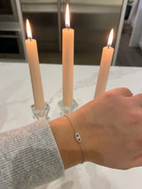 Diamond Evil Eye Bracelet