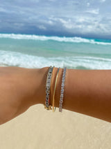 Mismatched Baguette Tennis Bracelet