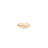 Diamond Pinky Ring