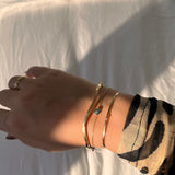 Thick Wave Bangle