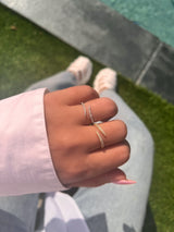 Diamond Twist Ring