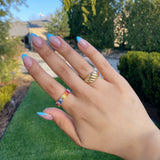 Wave Dome Ring
