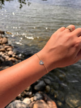 Engravable Heart Bracelet
