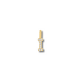 Mini Diamond Initial Pendant