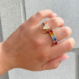 Diamond Heart Ring
