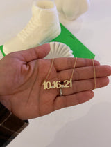 Custom Date Necklace