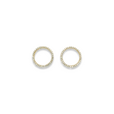 Diamond Halo Earrings
